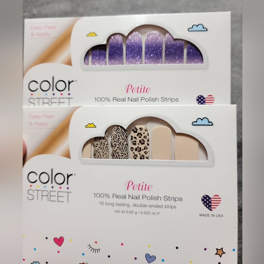 Color Street Petite nail polish strips, set of 2